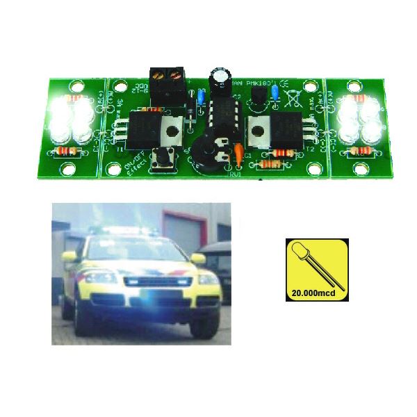 2 Channel High Power LED Flasher Soldering Kit WSL180