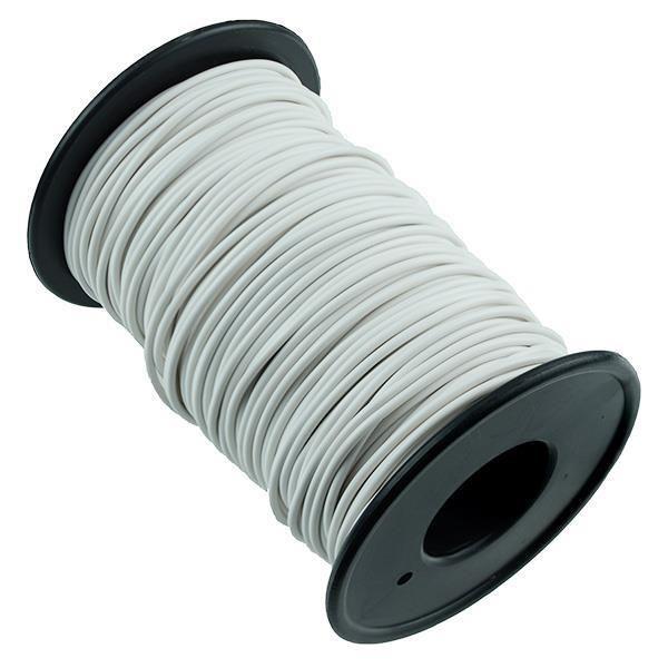 White 1/0.64mm Tinned Copper Cable 100M