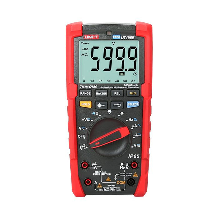 UT195E Professional True RMS Auto Range Digital Multimeter IP65 Uni-T