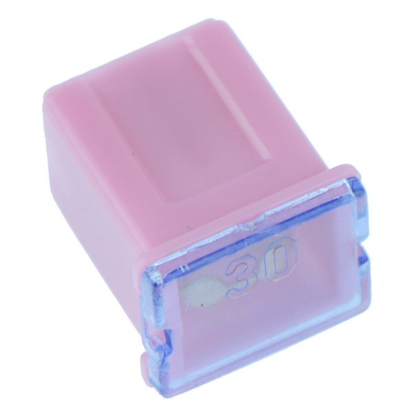 30A Pink Low Profile Cartridge Fuses (JCASE Type)
