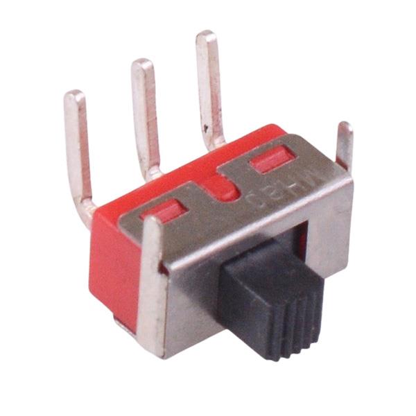 On-On Mini Horizontal PCB Slide Switch SPDT 0.3A