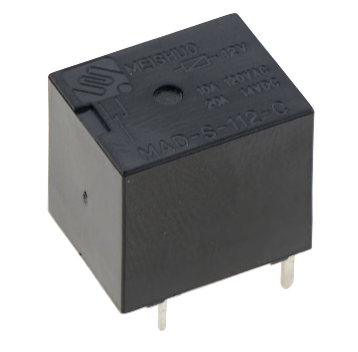 Spdp Mini Relay 12V SPDT Mini Changeover PCB Power Relay 20A MAD-S-112-C — Maplin Pro ...