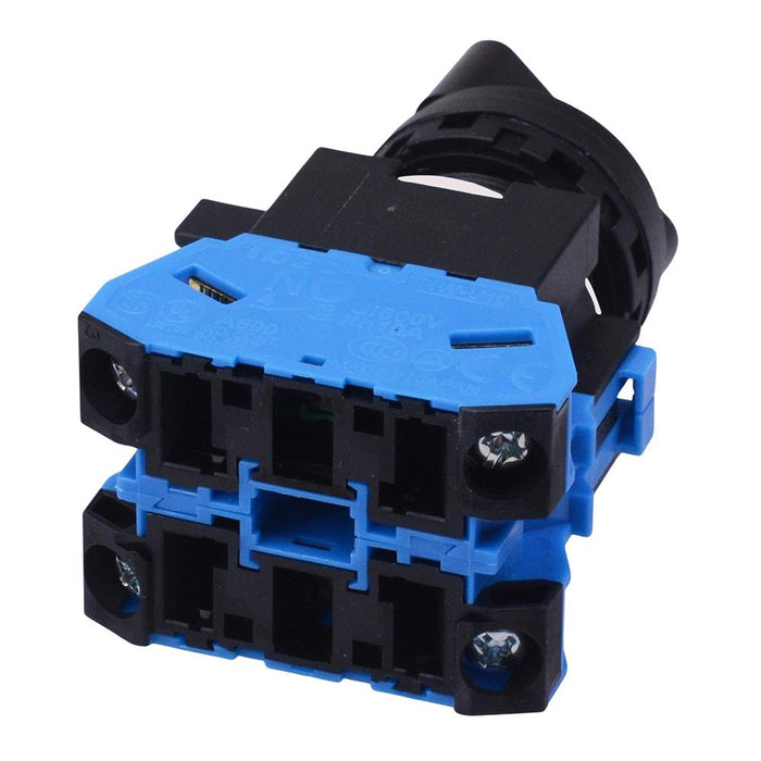 HW1S-2TF20 22mm 2 Position Maintained Selector Switch 2NO IDEC