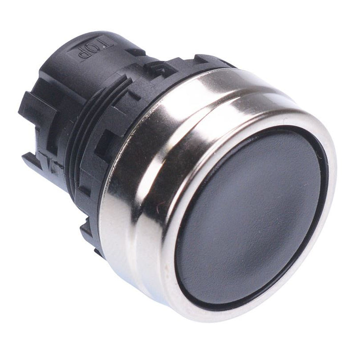 YW4B-M1B IDEC Black 22mm Momentary Metal Push Button Bezel for Non-illuminated YW Series