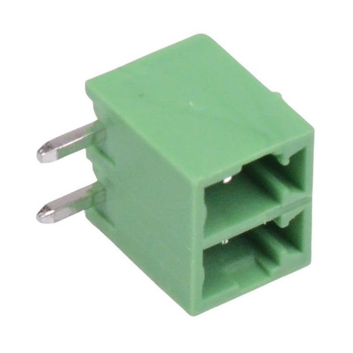 Horizontal Cable Header 2-Way 3.81mm Horizontal PCB Header Closed Ends 8A 300V — Maplin Pro ...