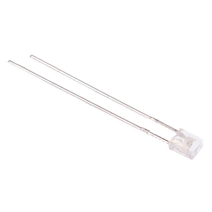 Green 3 x 2mm Rectangular LED 2000mcd 70°