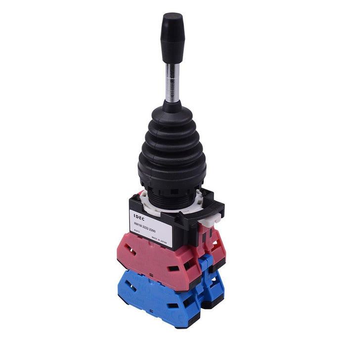 HW1M-F2222-22N9 4 Position 22mm Spring Return Lever Switch 4NO IDEC