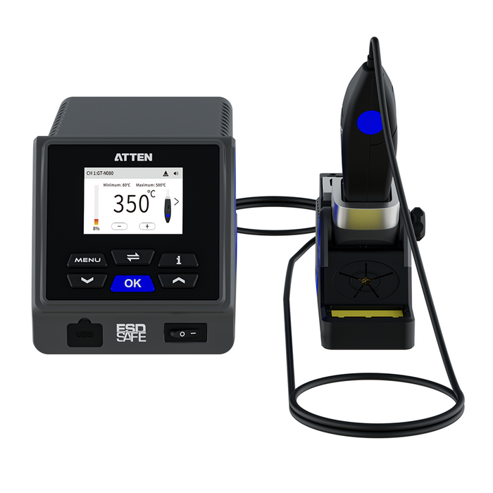 GT-6090B 90W Professional Intelligent Tweezers Soldering Station ATTEN