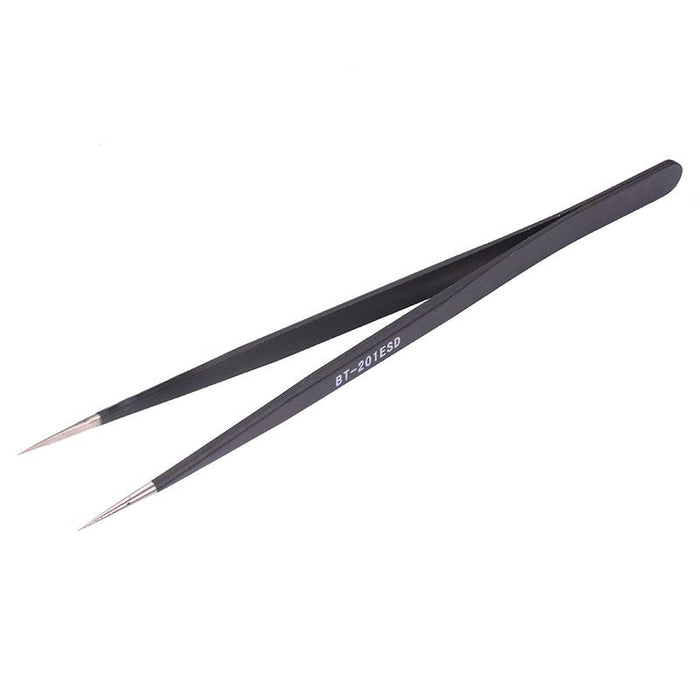 Fine Tip Precision Antistatic ESD Tweezer 140mm