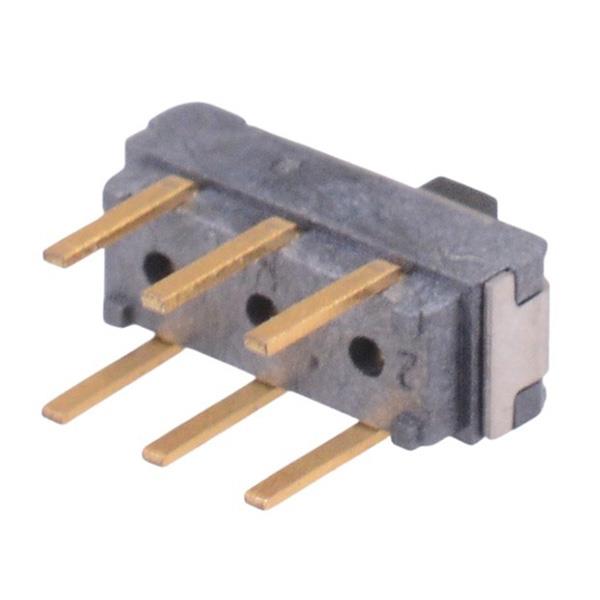 MS22G On-On Microminiature PCB Slide Switch DPDT APEM