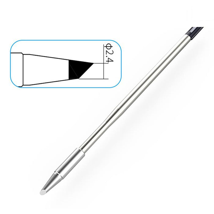 T9130-2.4C 2.4mm Sloped Conical Soldering Iron Tip ATTEN