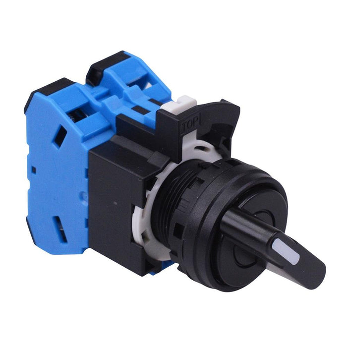 HW1S-2TF20 22mm 2 Position Maintained Selector Switch 2NO IDEC