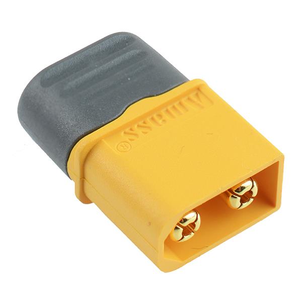 Male XT60 Gold Plated Connector with Cap 30A Amass