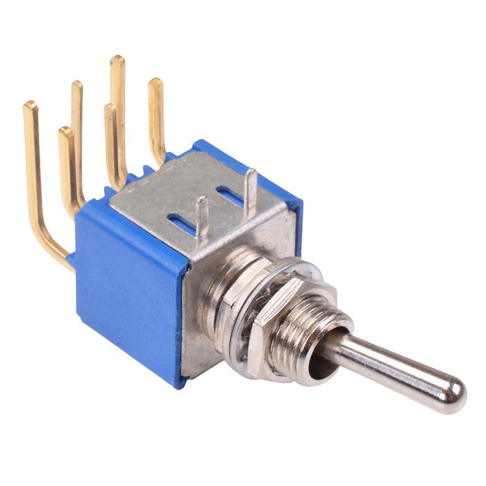 5246WADX386 APEM On-On 6.35mm Miniature Toggle Switch DPDT 4A 30VDC
