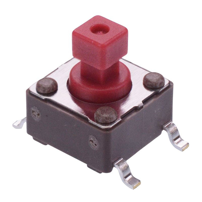 PHAP5-30VA2K3S2N4 APEM 7.3mm Height Square 6mm x 6mm Surface Mount Tactile Switch 260g Tape Packaging