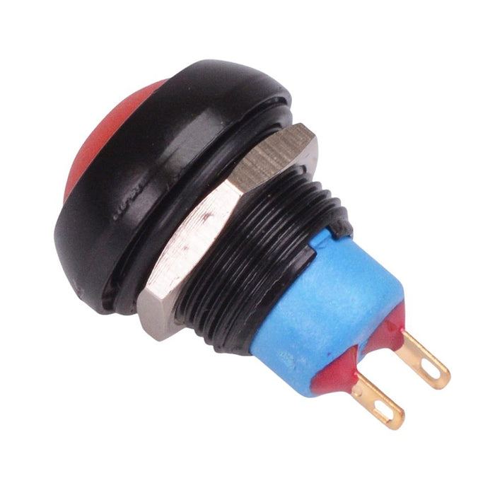 IPR3SAD6 Red Momentary 12mm Push Button Switch SPST IP67 APEM