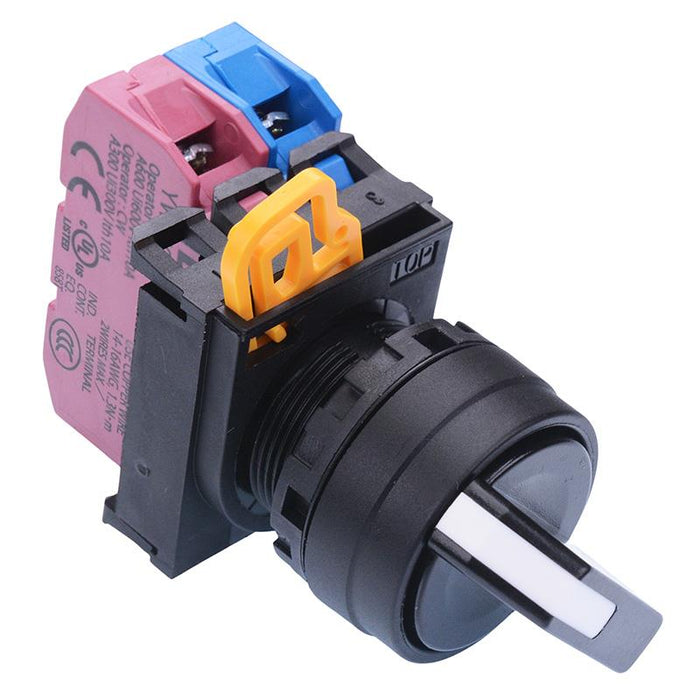 YW1S-33E11N3 22mm 3 Position Momentary Selector Switch 1NO-1NC IP65 IDEC
