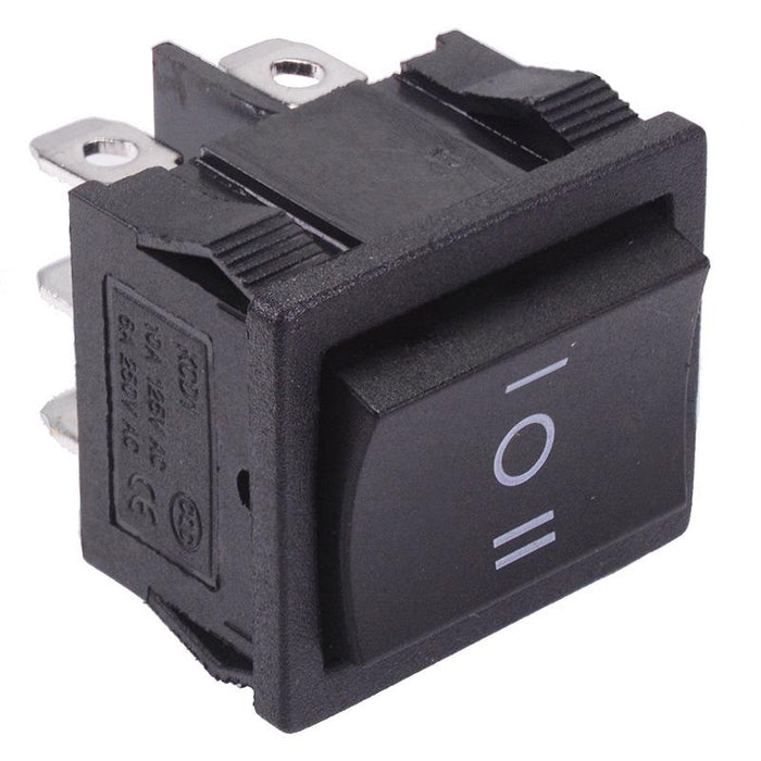 On-Off-On Rectangle Rocker Switch DPDT