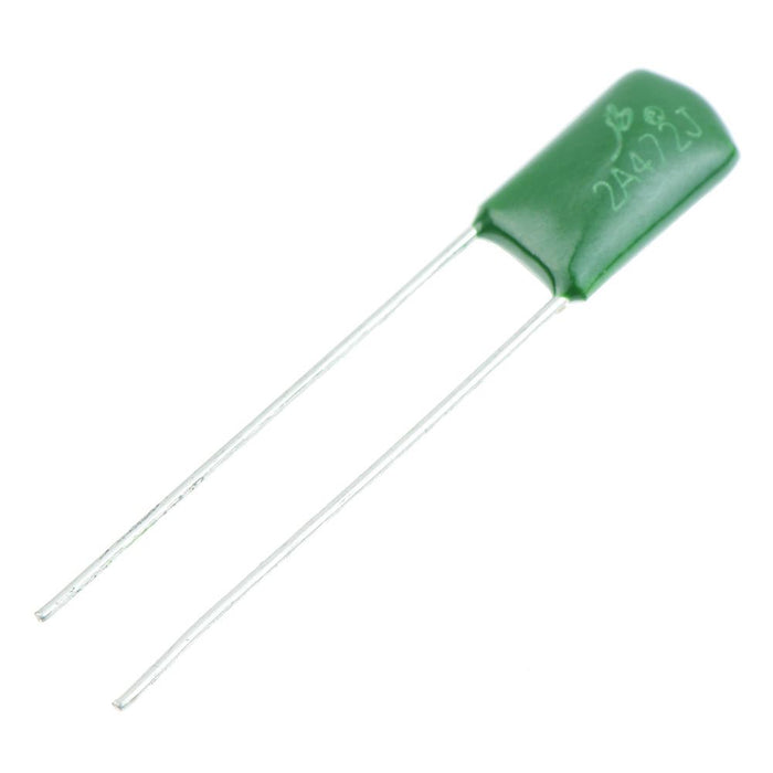 4.7nF 100V Mylar Polyester Film Capacitor ±5%