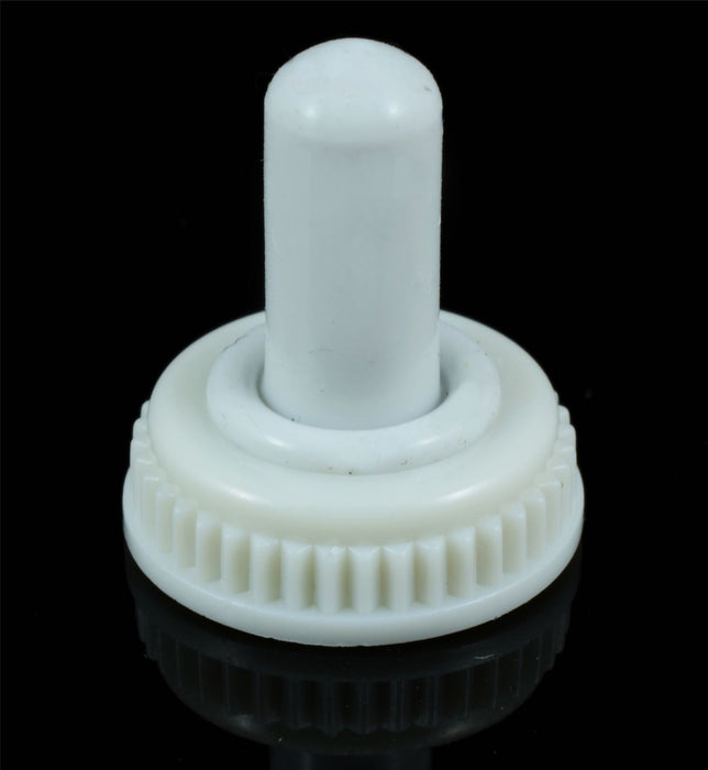 Mini White Silicone 6mm Toggle Switch Cover