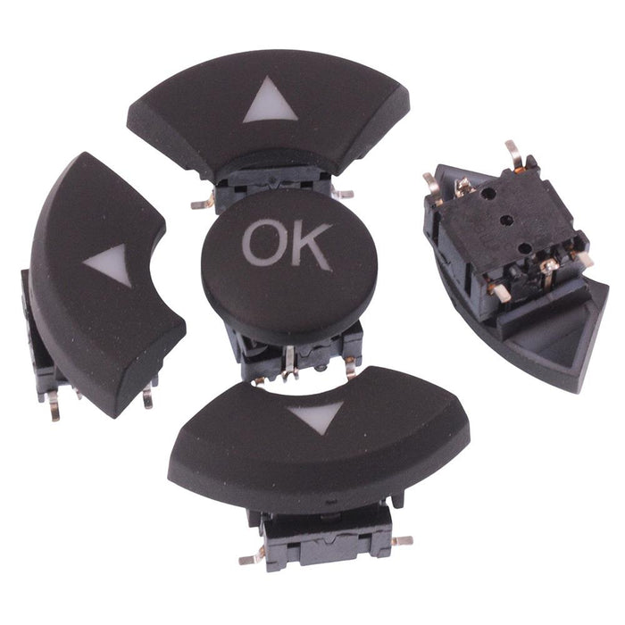 ILLUMEC 10 Green illuminated Tactile Switch Kit Module IP67 MEC