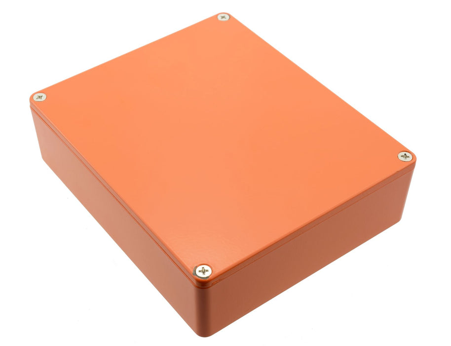 Hammond Orange Diecast Enclosure Stompbox 145 x 121 x 39mm 1590XXOR