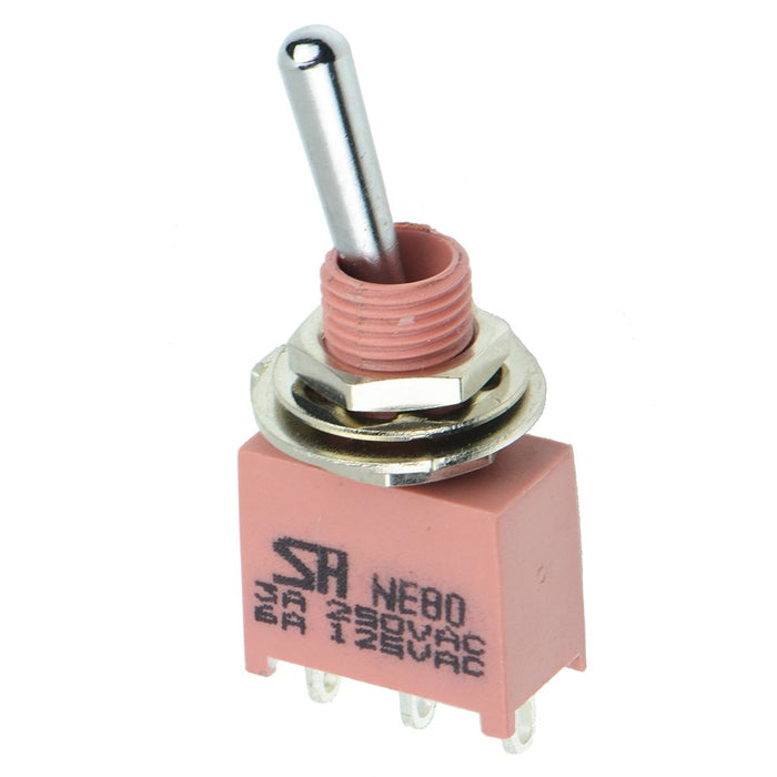 On-On Sealed IP67 Miniature Toggle Switch 6A SPDT