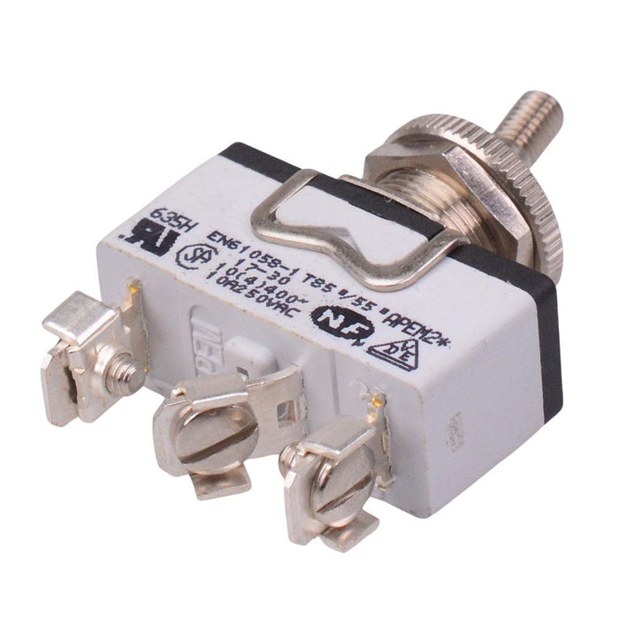 635HX2330 APEM On-(On) Momentary 12mm Toggle Switch SPDT 15A 250VAC