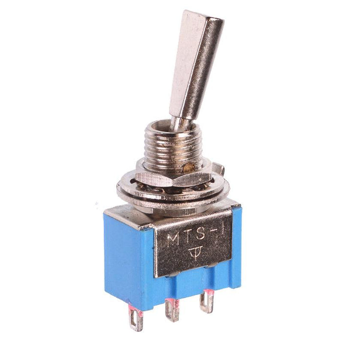 On-On Mini Toggle Switch Paddle Actuator SPDT